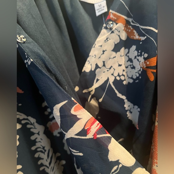 Luxology Women's V Neck Tiered Maxi Dress, Sz: M, Green - Picture 12 of 12